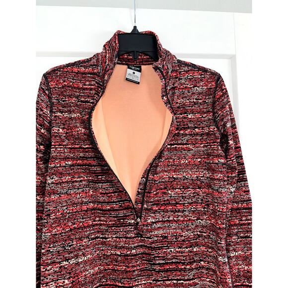 Nike Pro Dri-Fit Women’s Large 1/2 Zip Training Top Multicolor - Picture 6 of 9